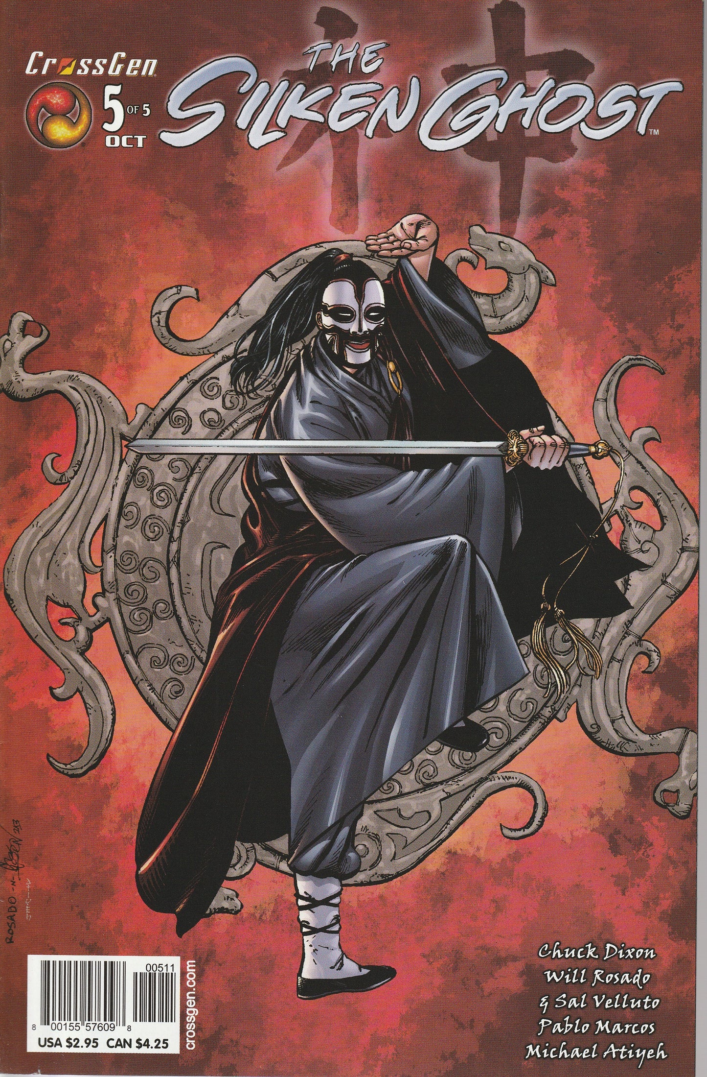 SILKEN GHOST 1-5 * COMPLETE SET - CROSSGEN - JUNE 2003