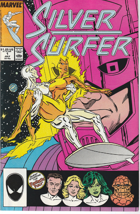 SILVER SURFER #1 - MARVEL COMICS - JUL 1987 (9.0)