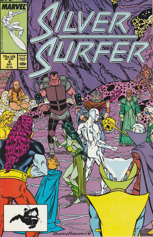 SILVER SURFER #4 1988