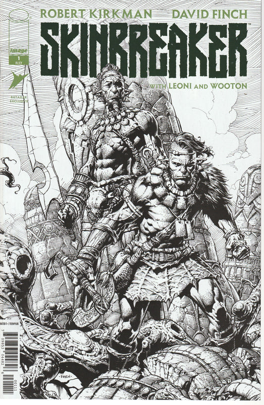 SKINBREAKER #1 RETAILER ASHCAN * ROBERT KIRKMAN/DAVID FINCH