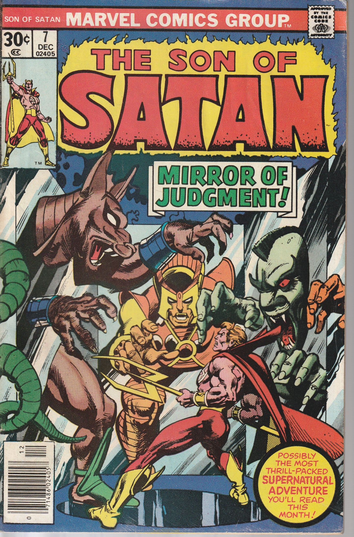 SON OF SATAN #7 (6.0-6.5) F/F+