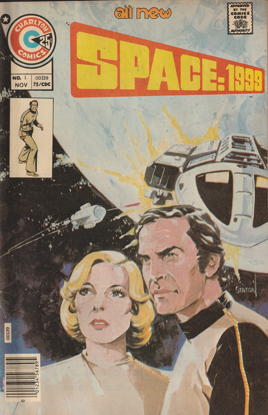 SPACE 1999 #1 - CHARLTON COMICS - NOV 1975 (7.0-7.5)