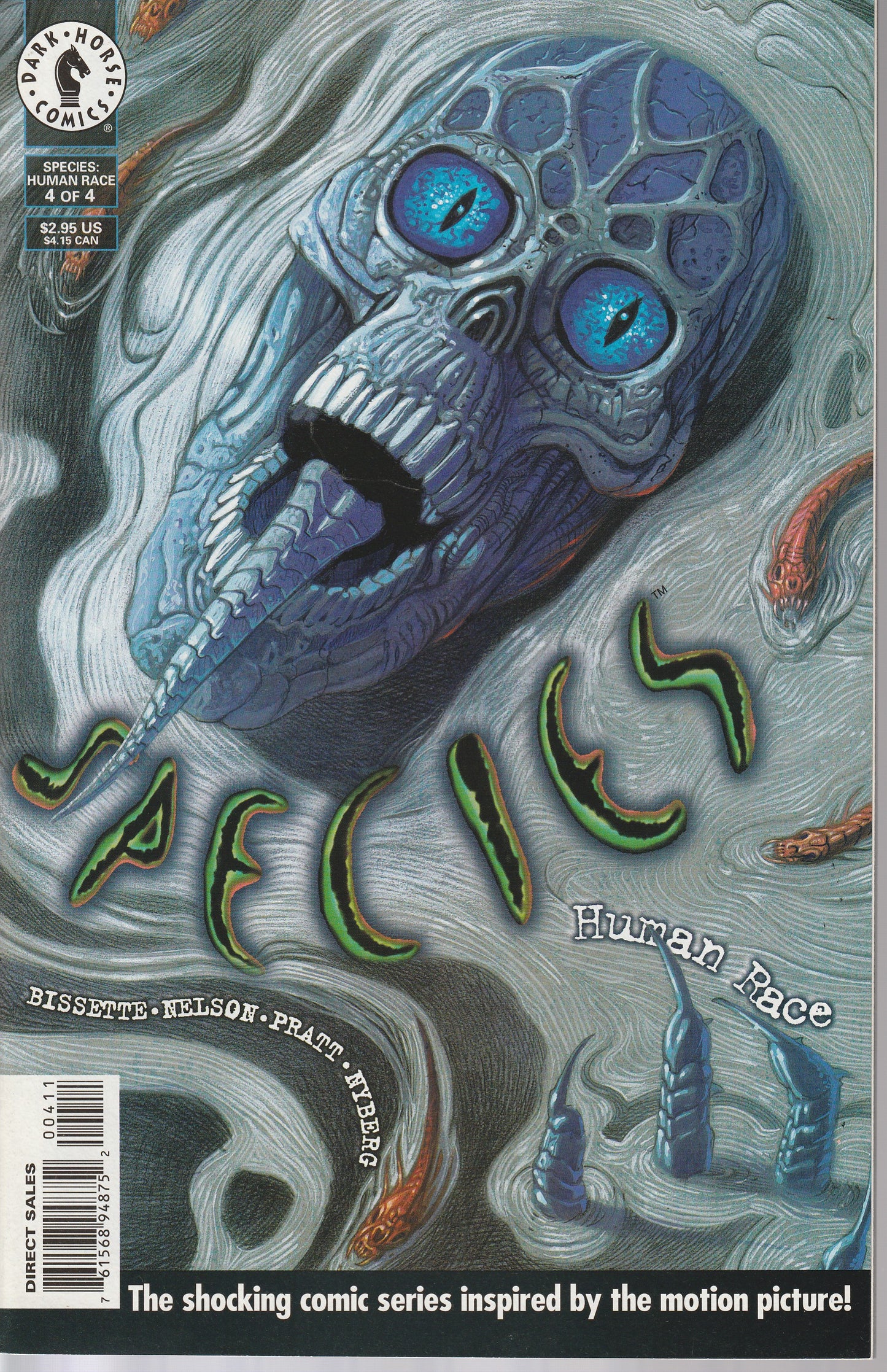 SPECIES : HUMAN RACE 1-4 * DARK HORSE * NOV 1996