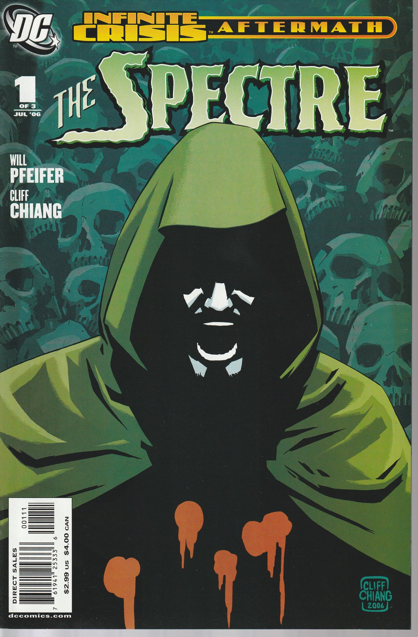 SPECTRE 1-3 (INFINITE CRISIS AFTERMATH) - DC COMICS - JUL 2006