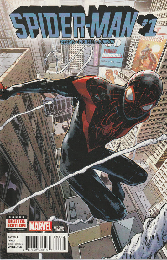 SPIDER-MAN #1 - MARVEL COMICS - MAR 9 2016