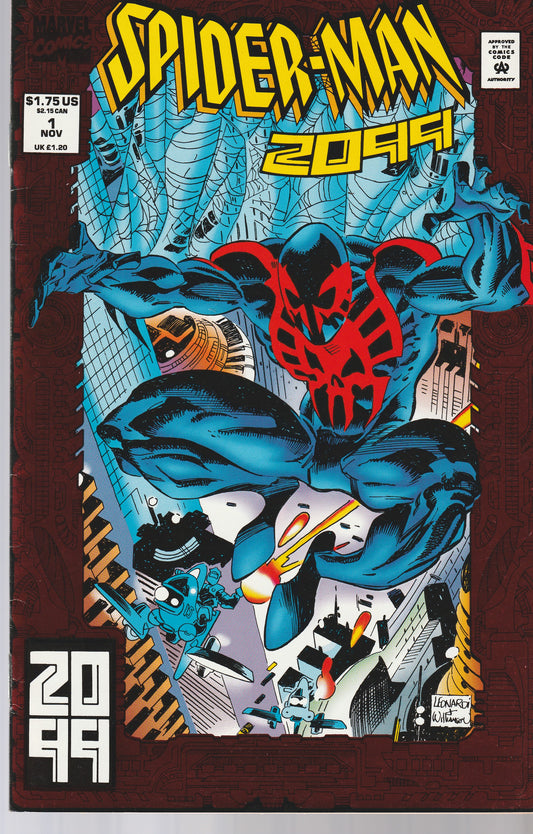 SPIDER-MAN 2099 #1 || MARVEL COMICS || NOV 1992 || (7.5-8.0)