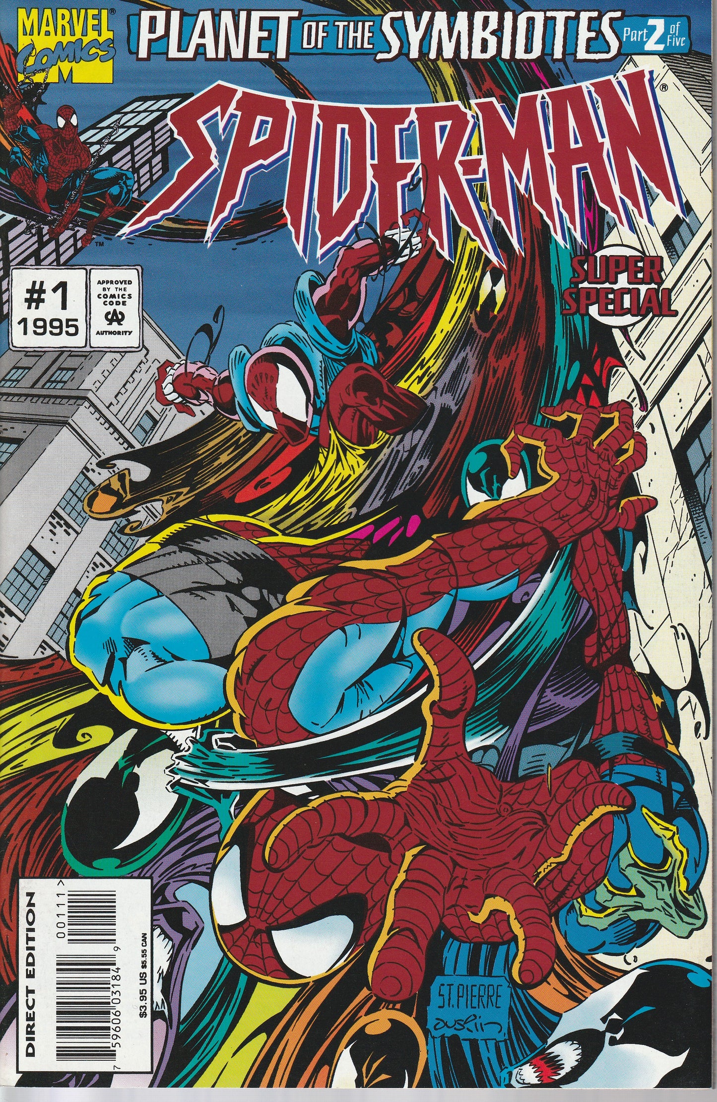SPIDER-MAN SUPER SPECIAL #1 - MARVEL COMICS - JUL 1995 (9.4)