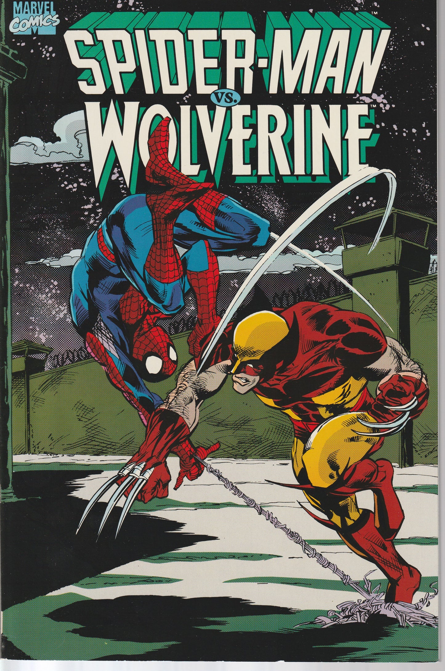 SPIDER-MAN VS WOLVERINE - MARVEL - 1990 (9.4)