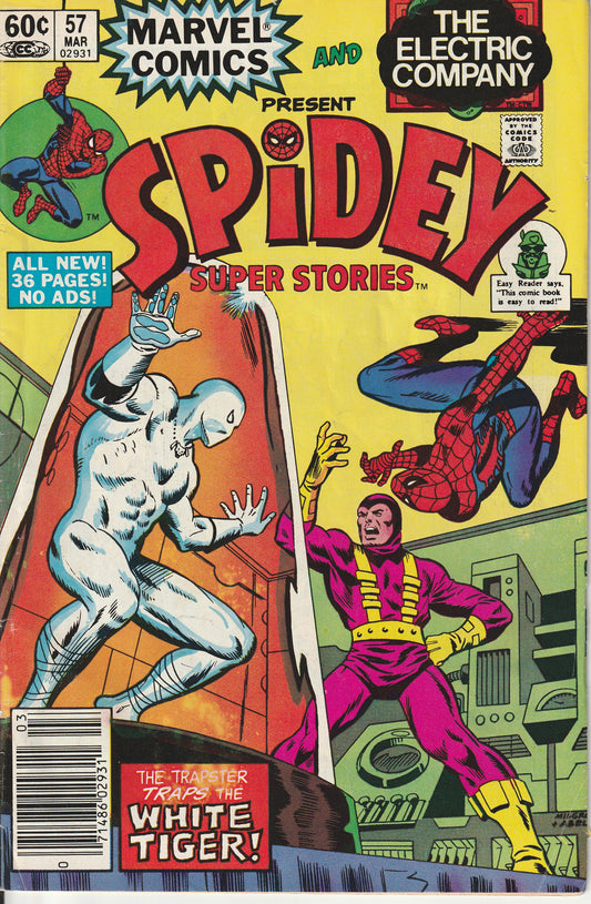 SPIDEY SUPER STORIES #57 - MARVEL COMICS - MAR 1982 (4.0)