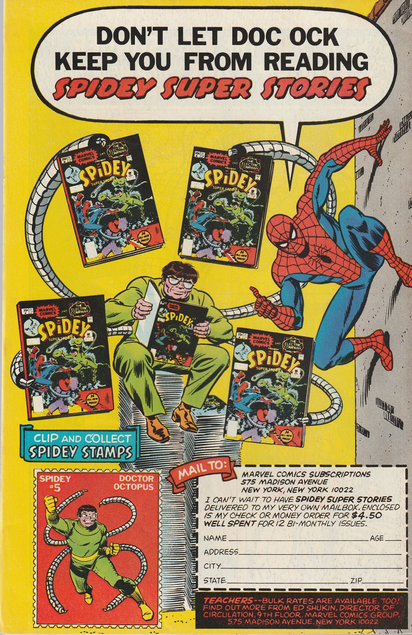 SPIDEY SUPER STORIES #21 || MARVEL COMICS || FEB 1977 || (7.0-7.5)