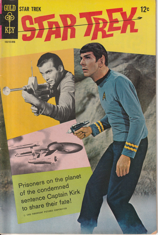 STAR TREK #2 - GOLD KEY - MAR 1968 (6.0-6.5)