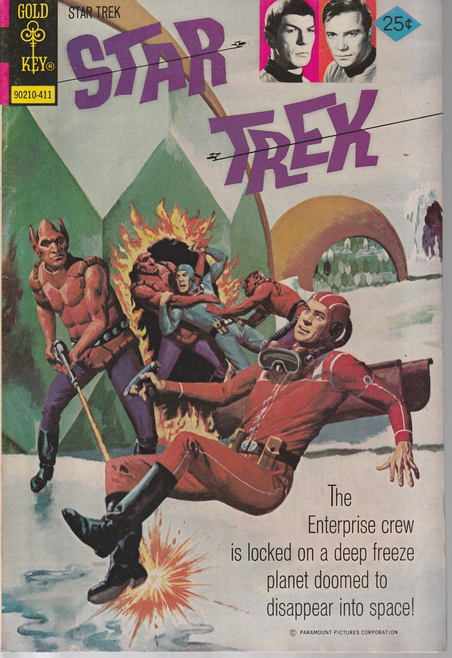STAR TREK #27 - GOLD KEY - NOV 1974 (7.0-7.5)