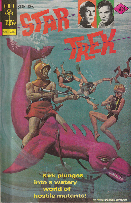 STAR TREK #43 - GOLD KEY - FEB 1977 (7.0-7.5)