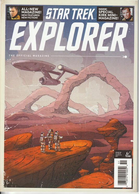 STAR TREK EXPLORER MAGAZINE #1 - TITAN MAGAZINES - 2021