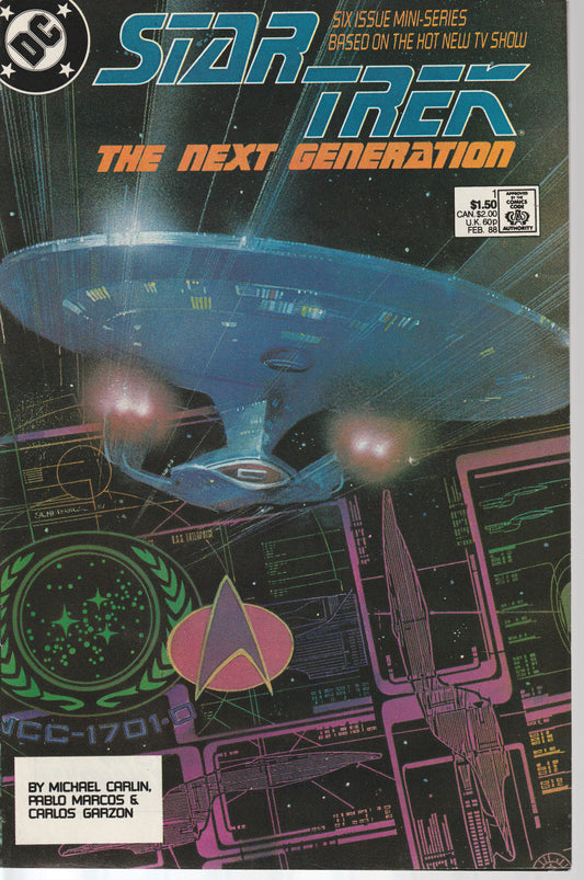STAR TREK THE NEXT GENERATION 1-6 * COMPLETE SET