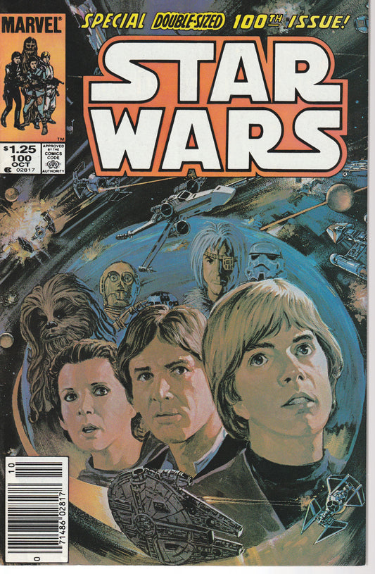STAR WARS #100 - MARVEL COMICS - OCT 1985 (8.0-8.5)