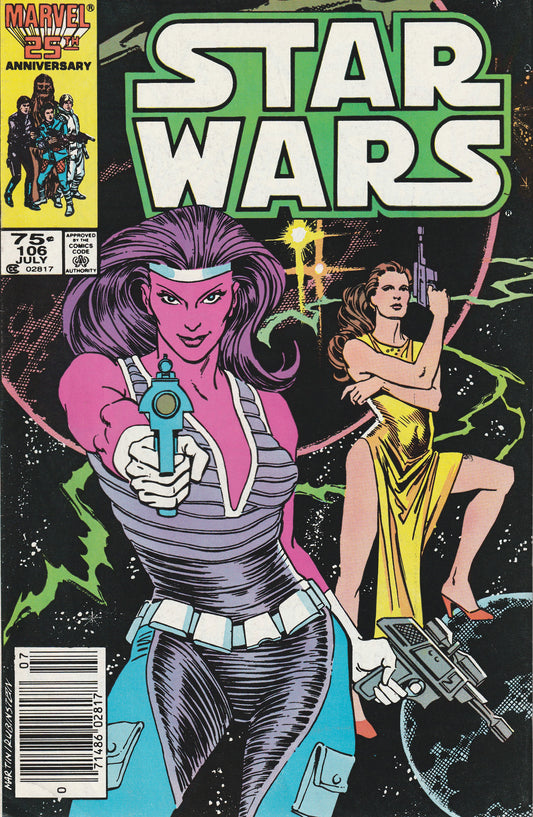 STAR WARS #106 - MARVEL COMICS - JUL 1986 (7.0-7.5)
