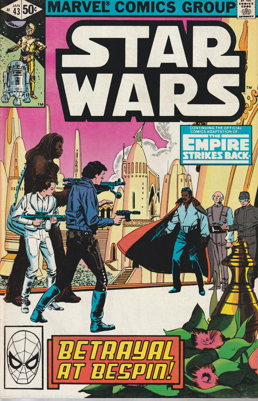 STAR WARS #43 (DIRECT) MARVEL COMICS - JAN 1981 (9.0-9.2)