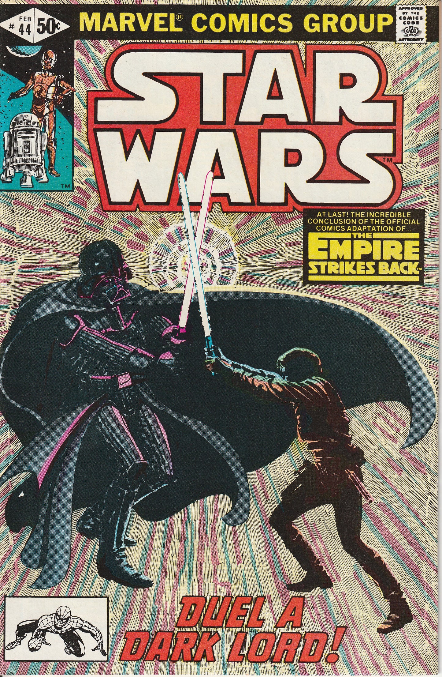 STAR WARS #44 - MARVEL COMICS - FEB 1981 (9.0)