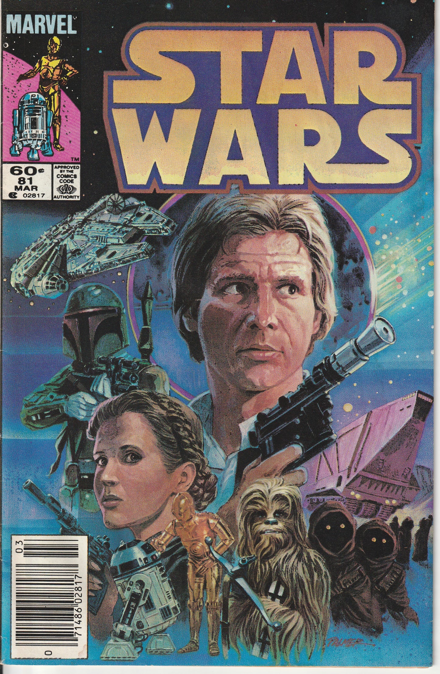 STAR WARS #81 - MARVEL COMICS - MAR 1984 (4.5-5.0)