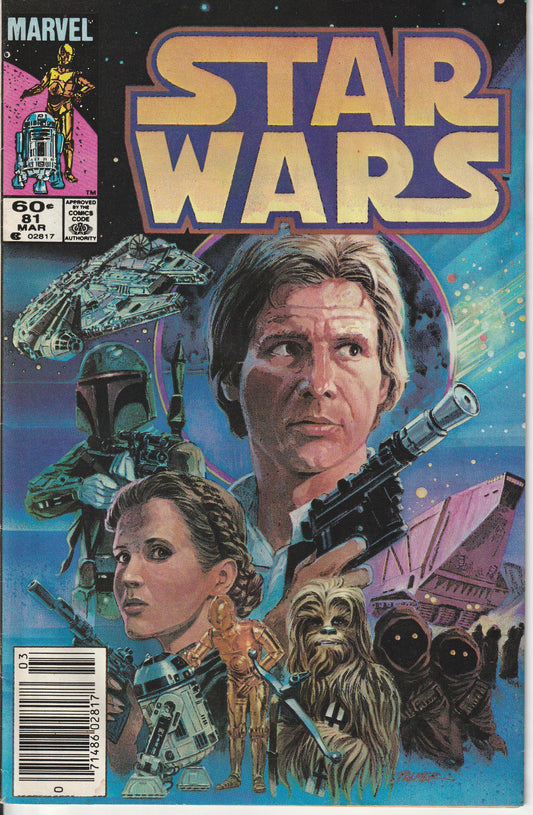 STAR WARS #81 - MARVEL COMICS - MAR 1984 (4.5-5.0)