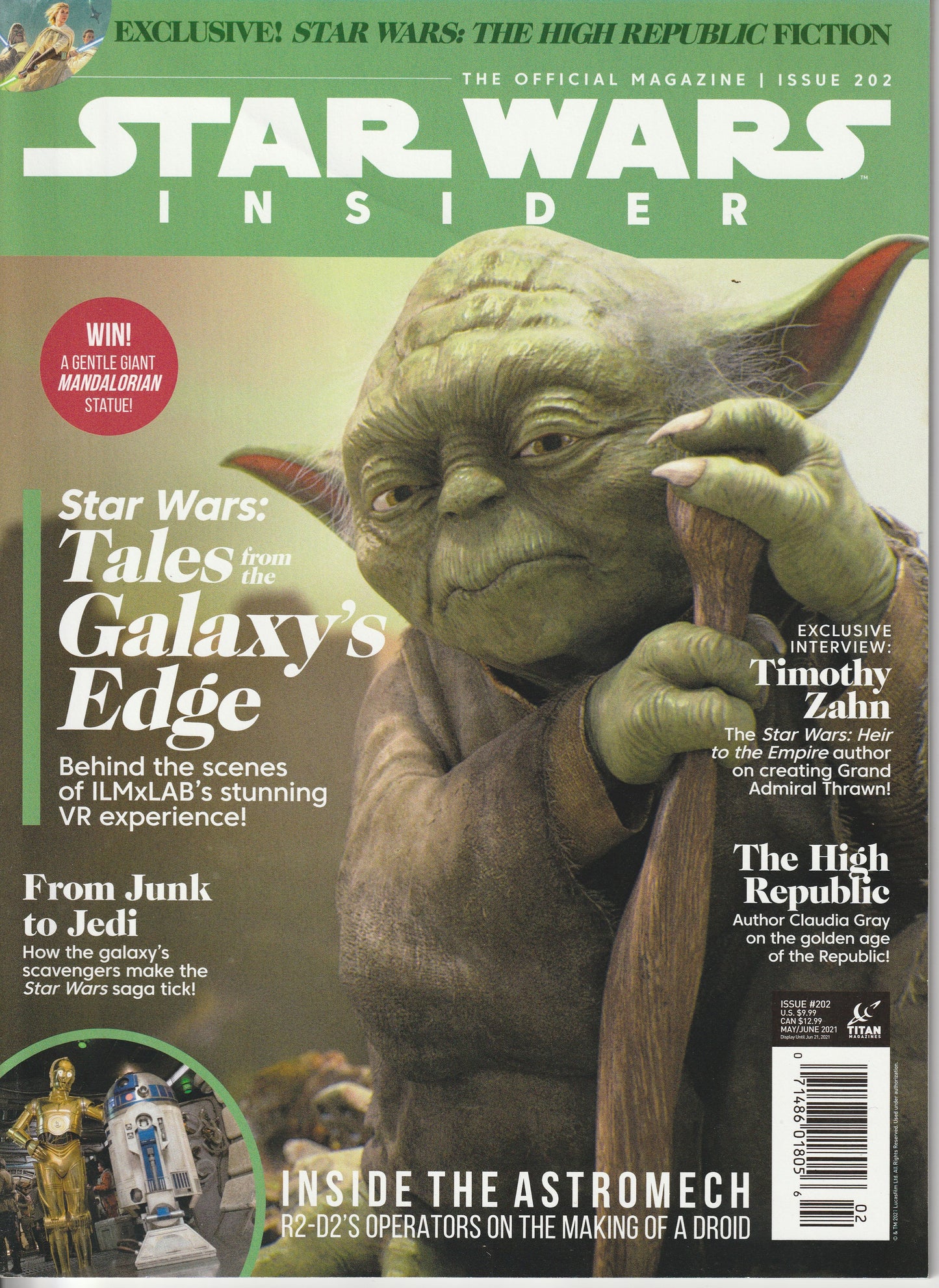 STAR WARS INSIDER #202 - TITAN MAGAZINES - MAY/JUN 2021