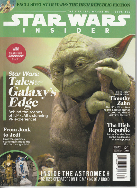 STAR WARS INSIDER #202 - TITAN MAGAZINES - MAY/JUN 2021