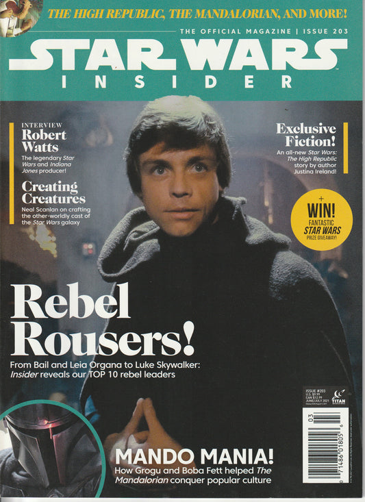 STAR WARS INSIDER #203 - TITAN MAGAZINES - JUN/JUL 2021