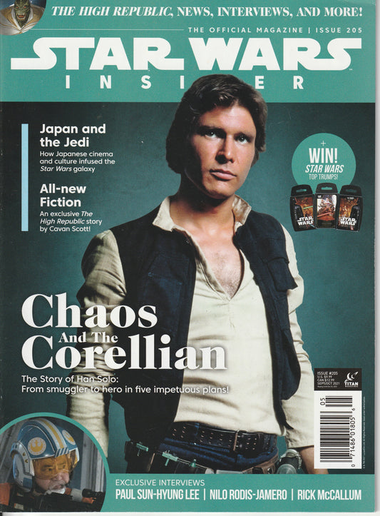 STAR WARS INSIDER #205 - TITAN MAGAZINES - SEP/OCT 2021