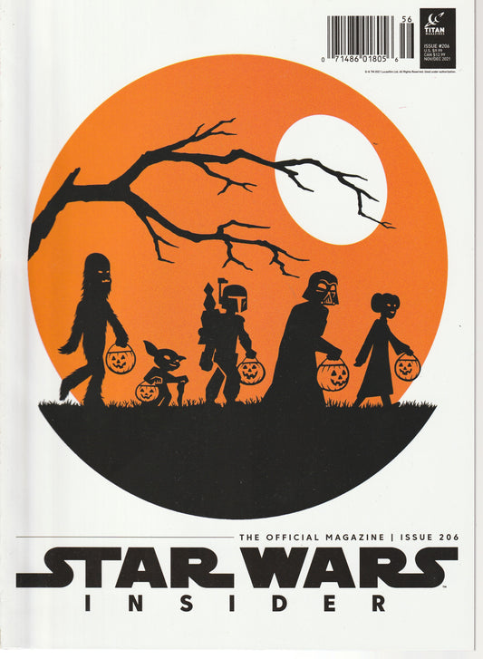 STAR WARS INSIDER #206 - TITAN MAGAZINES - NOV/DEC 2021