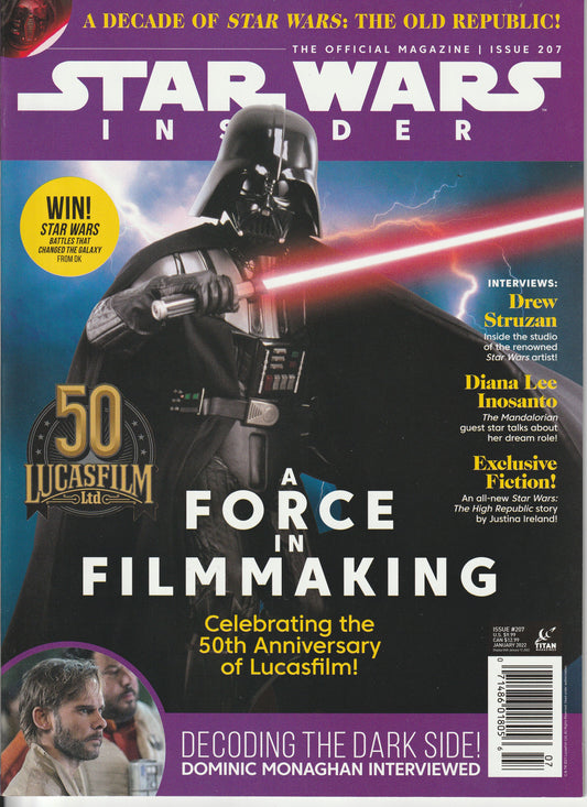 STAR WARS INSIDER #207 - TITAN MAGAZINE - JAN 2022