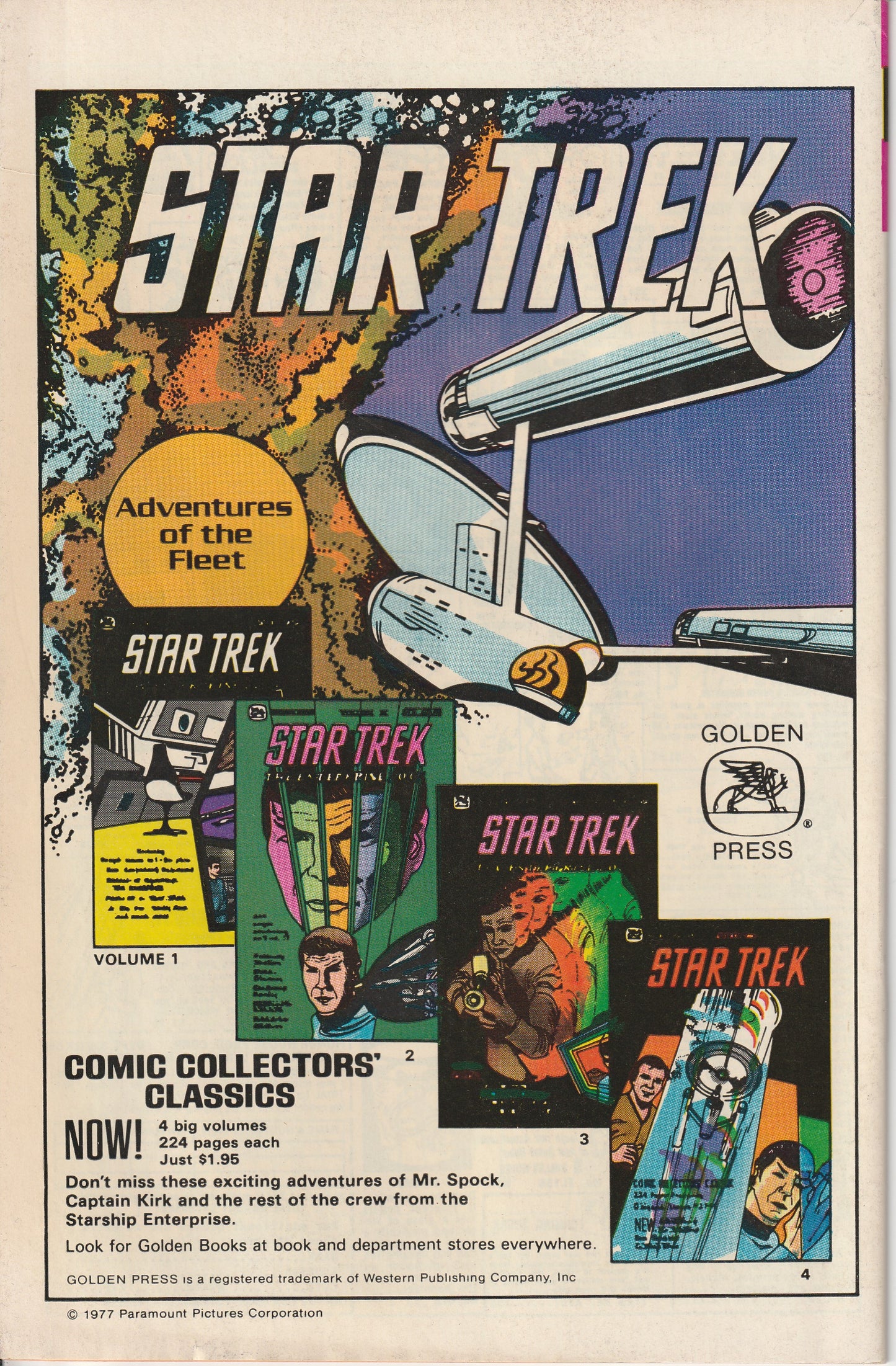 STAR TREK #49 - GOLD KEY - NOV 1977 (7.0-7.5)