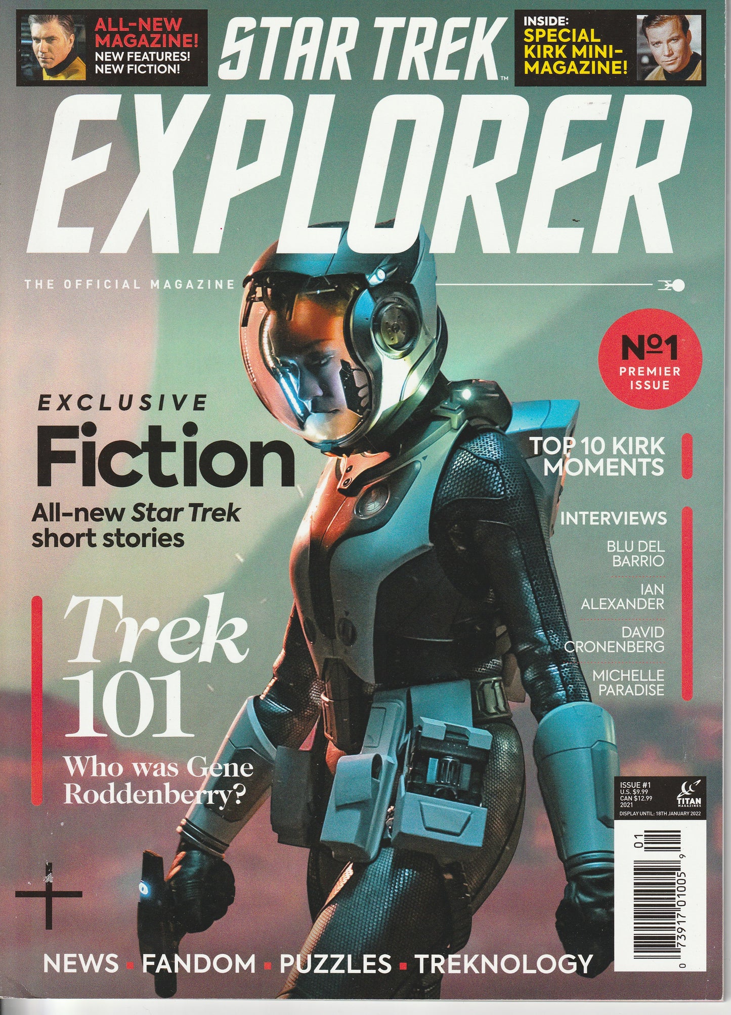 STAR TREK EXPLORER MAGAZINE #1 - TITAN MAGAZINES - 2021