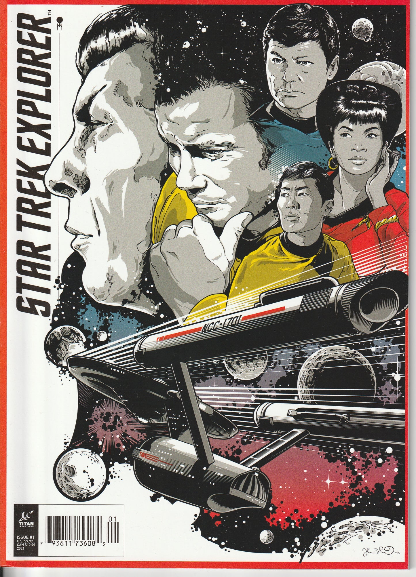 STAR TREK EXPLORER MAGAZINE #1 - TITAN MAGAZINES - 2021