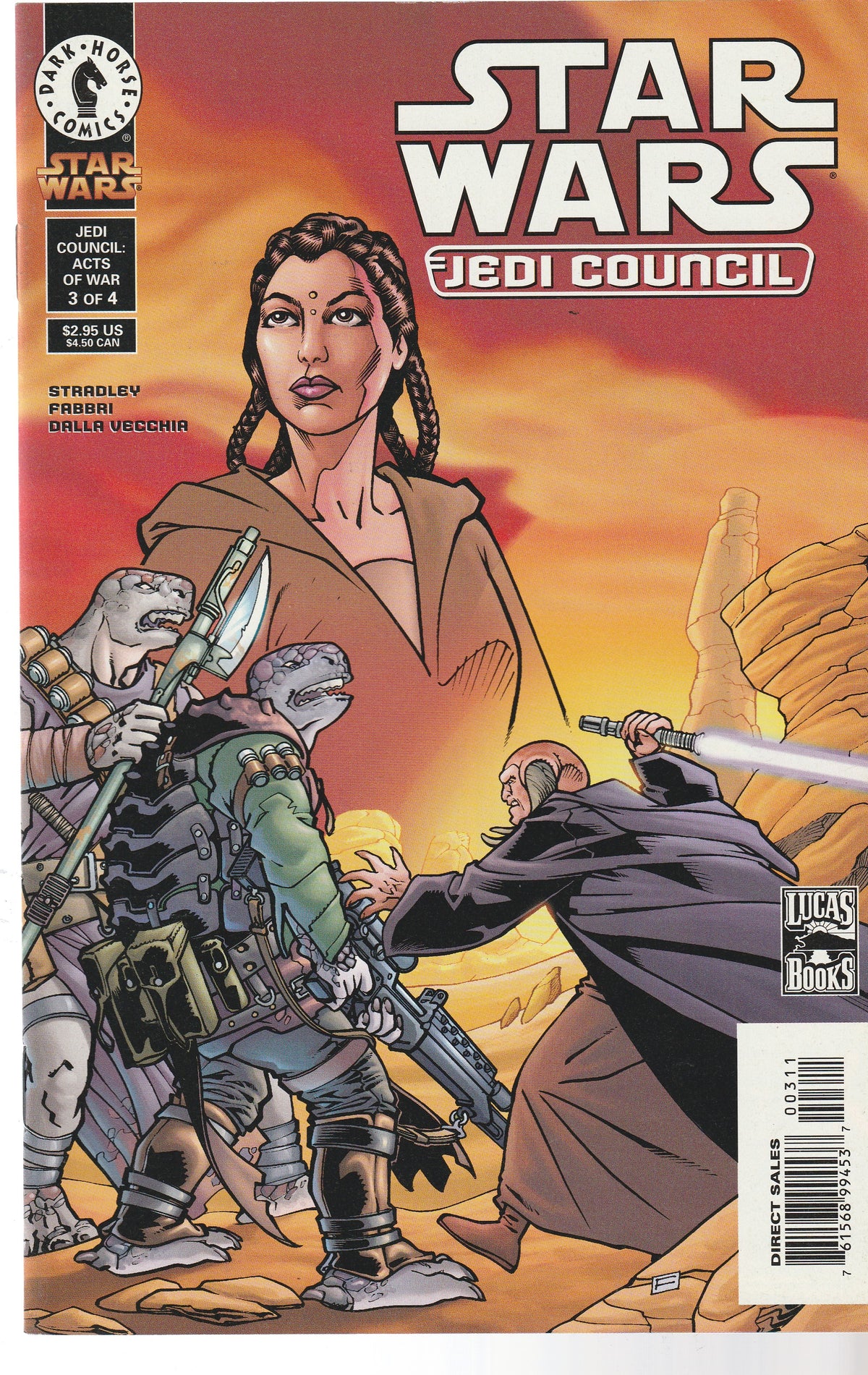 STAR WARS : JEDI COUNCIL 1-4 || DARK HORSE COMICS || JUN 2000