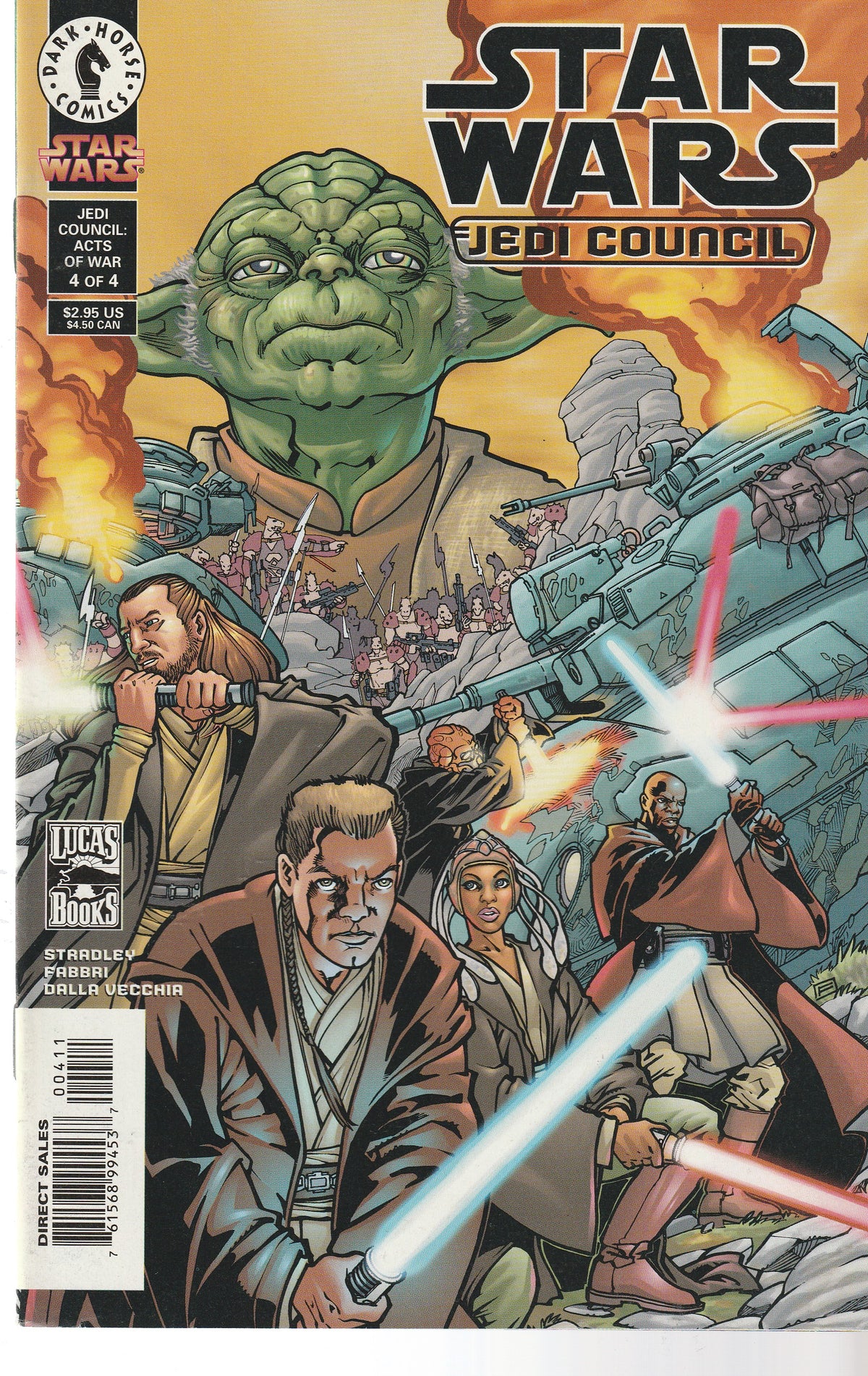 STAR WARS : JEDI COUNCIL 1-4 || DARK HORSE COMICS || JUN 2000