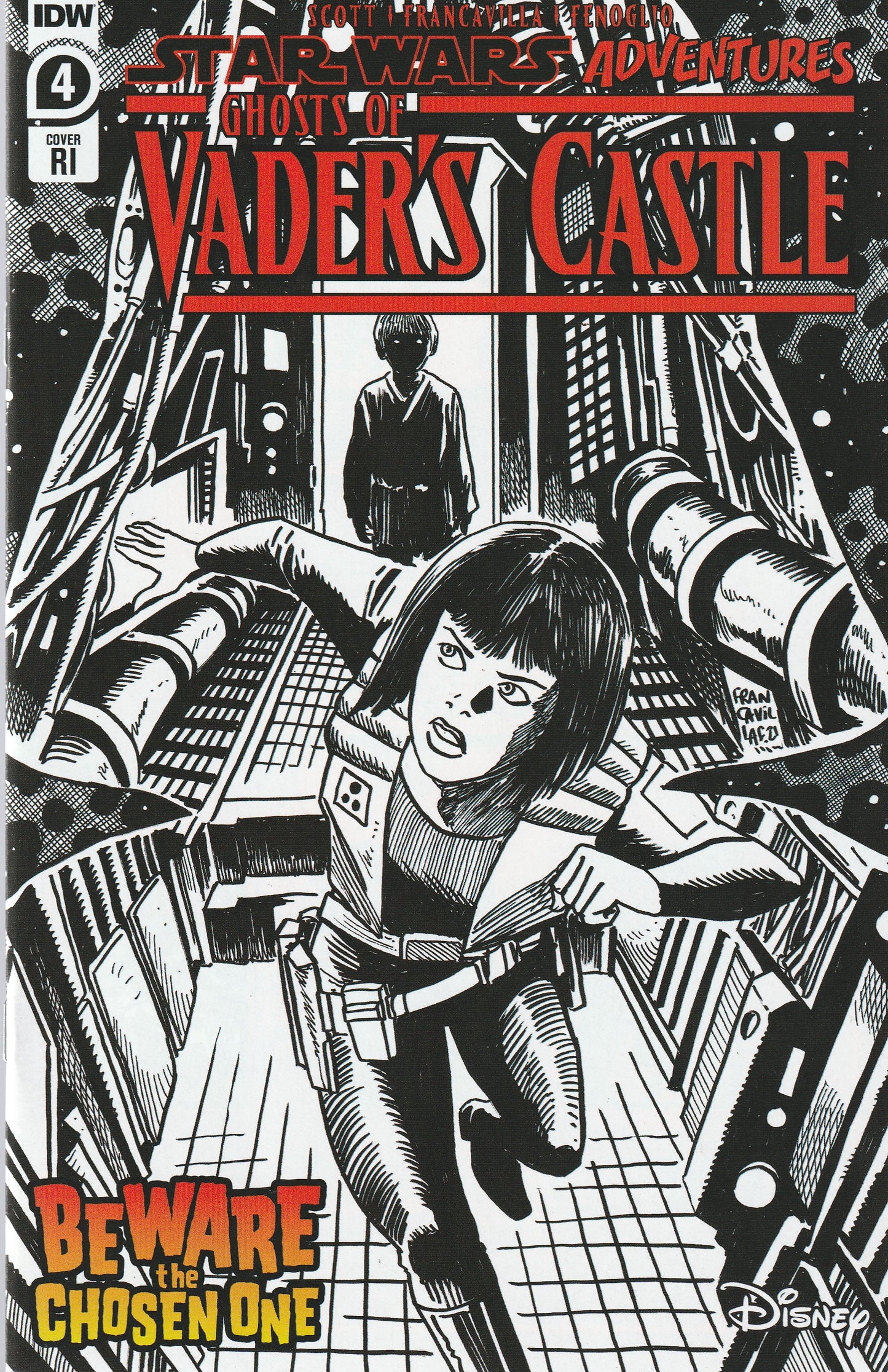 STAR WARS ADVENTURES : GHOSTS OF VADER'S CASTLE COMIC LOT