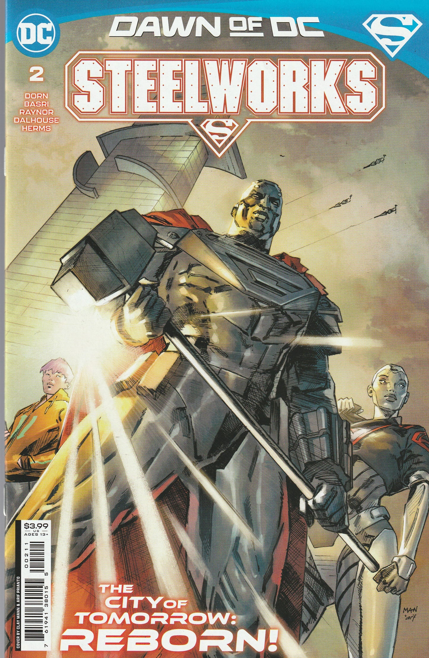 STEELWORKS 1-6 (PLUS BONUS)|| DC COMICS || JUN 7 2023