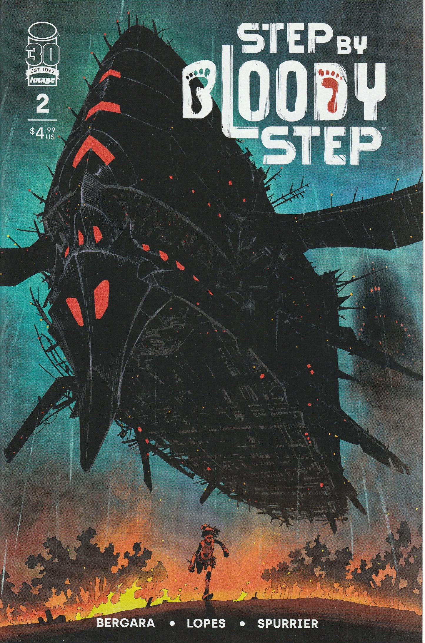 STEP BY BLOODY STEP 1-4 * COMPLETE SET - IMAGE COMICS 2022