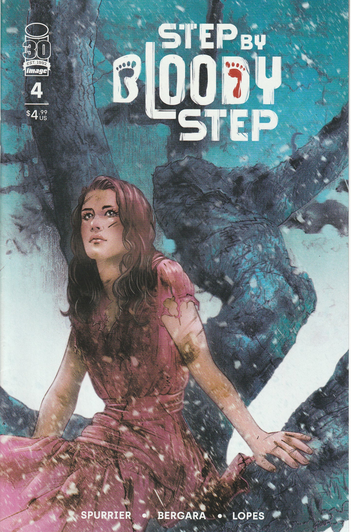STEP BY BLOODY STEP 1-4 * COMPLETE SET - IMAGE COMICS 2022