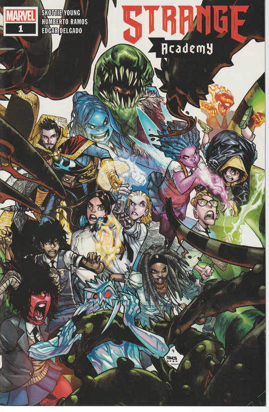STRANGE ACADEMY #1 (WALMART RED EDITION) MARVEL COMICS - MAR 4 2020