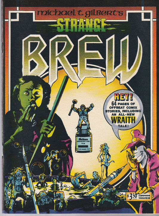MICHAEL T GILBERT'S STRANGE BREW #1 - AARDVARK-VANAHEIM - DEC 1982