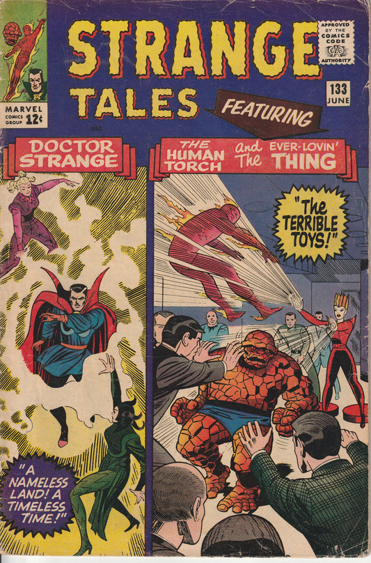 STRANGE TALES #133 - MARVEL COMICS - JUN 1965 (4.5-5.0)
