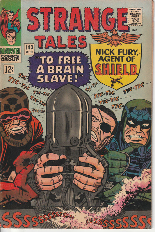 STRANGE TALES #143 - MARVEL COMICS - JAN 12 1966 (4.5)