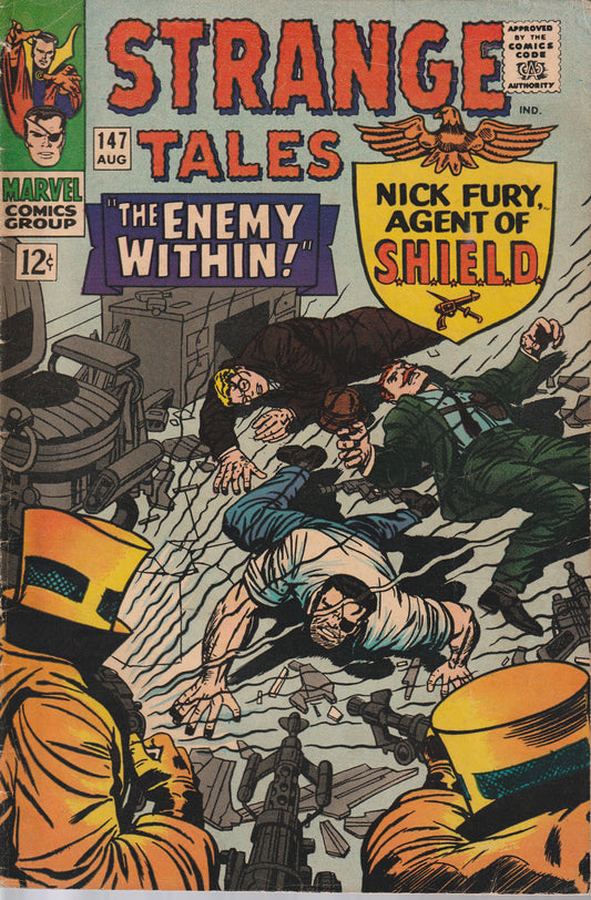 STRANGE TALES #147 - MARVEL COMICS - AUG 1966 (6.0)