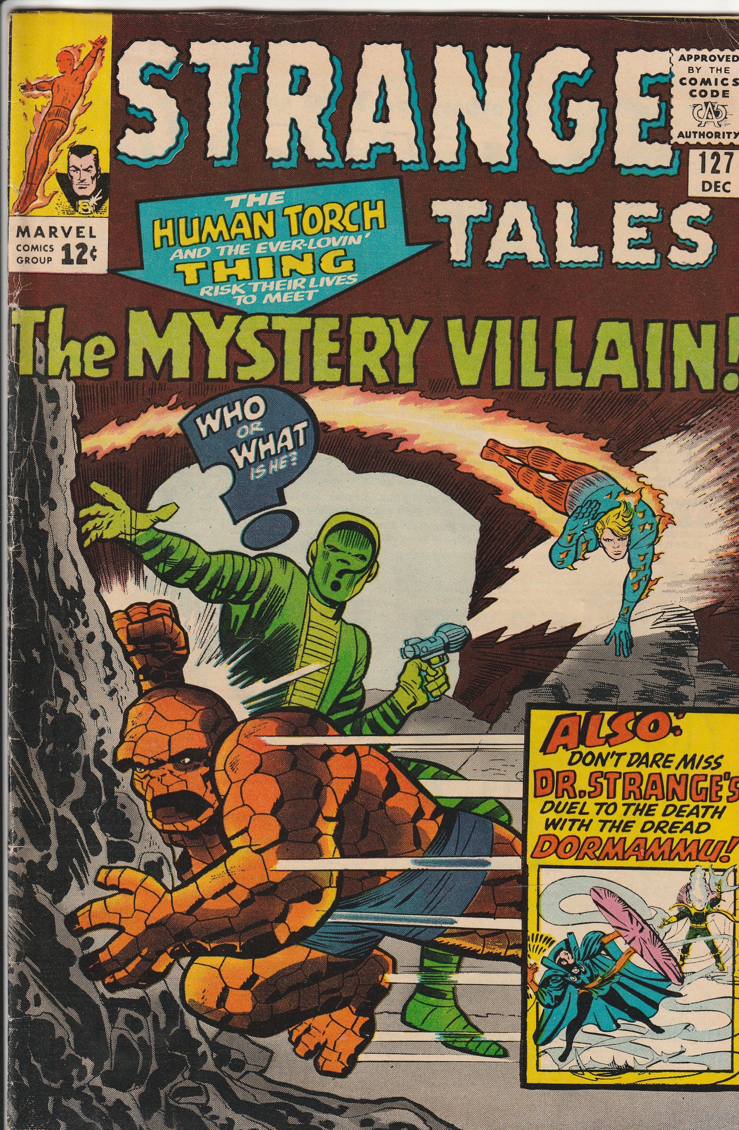 STRANGE TALES #127 * 1st EYE OF AGAMOTTO & CLOAK OF LEVITATION (6.0-6.5)