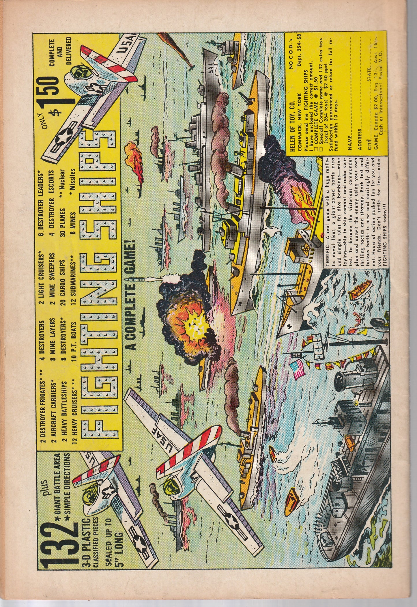 SUPERBOY #121 - DC COMICS - (3.5) ACTUALLY PRESENTS AS 5.5 BUT HAS WRITING ON COVER