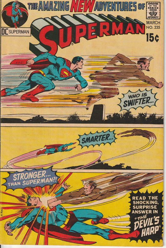 SUPERMAN #235 - DC COMICS - MAR 1971 (6.5-7.0)