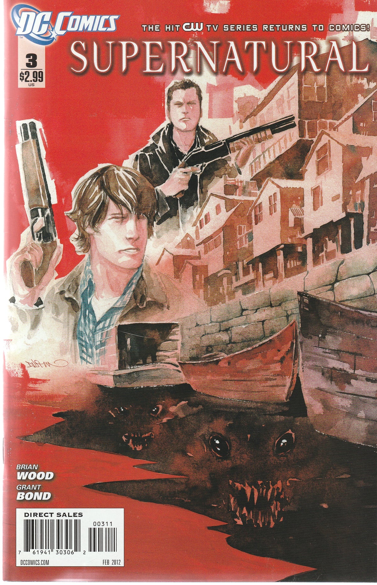 SUPERNATURAL #3 || DC COMICS || DEC 7 2011 || NM