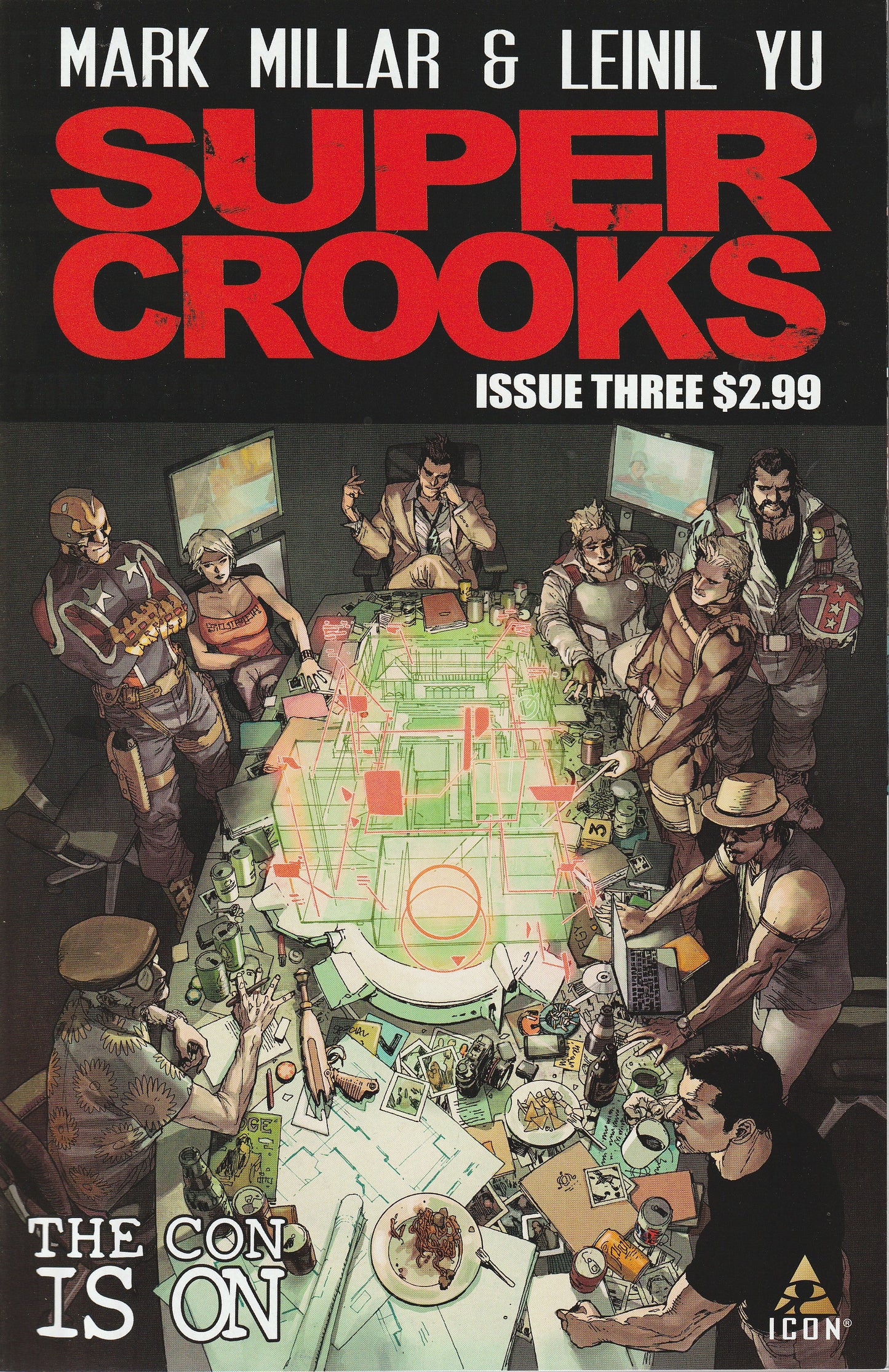 SUPERCROOKS 1-4 * COMPLETE SET * MARK MILLAR * LEINEL YU